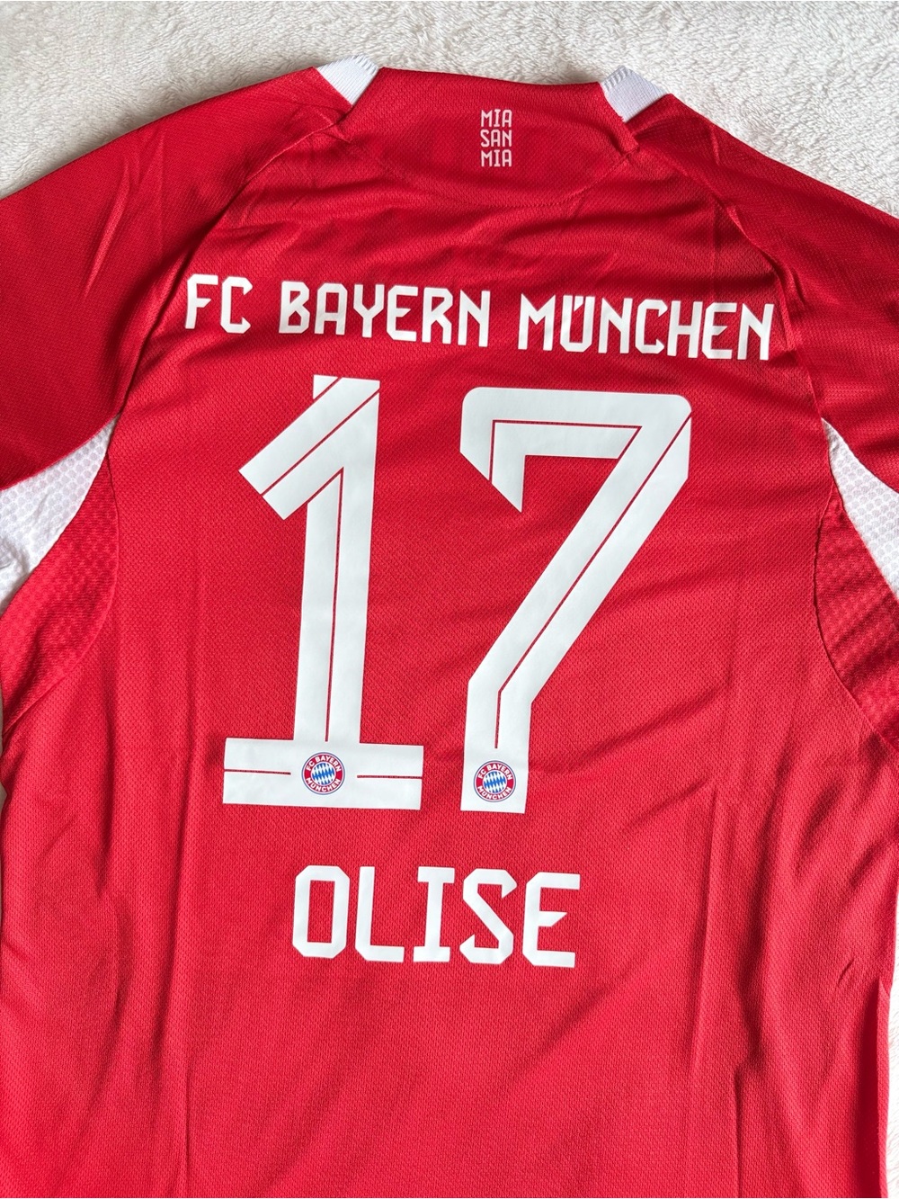 Bayern Munich Soccer. Olise #17 - Picture 2 of 8